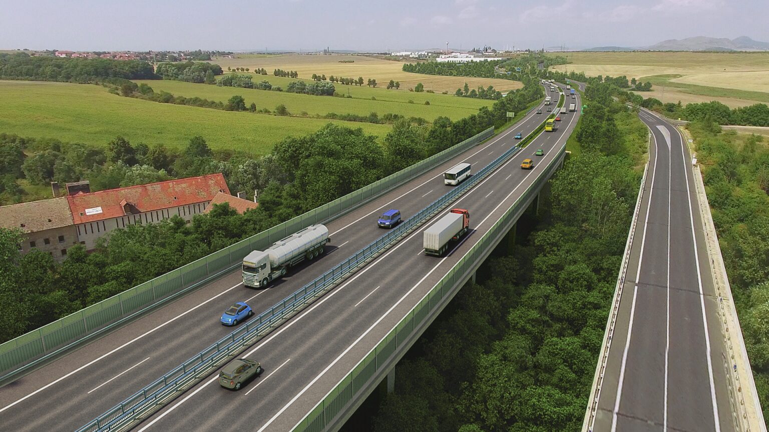 Dálnice D7 Chlumčany, zkapacitnění